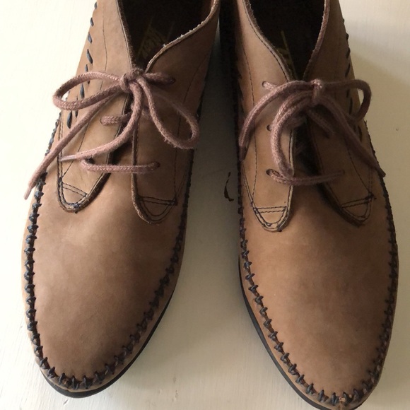 West Coast leather ankle moccasins 10 - Picture 4 of 7